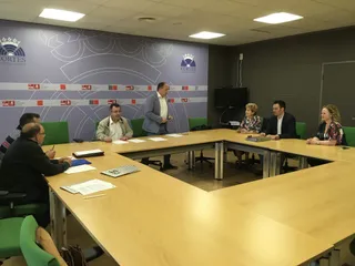 Reunión uscal con psoe