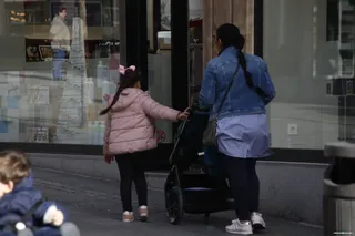 Niños Padres Natalidad Carrito Paseo (2)