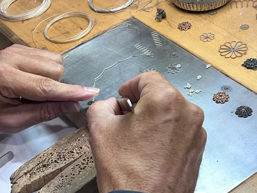 Taller de filigrana charra
