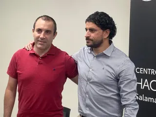 Rubén Andrés y Roberto Pescador | FOTO SALAMANCA24HORAS.COM