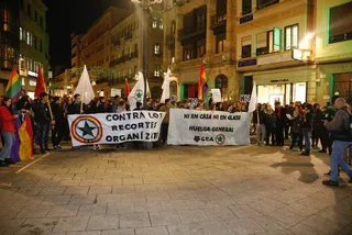 Manifestación estudiantes 24/11