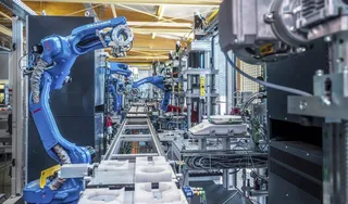 Robots en una fábrica. | EP