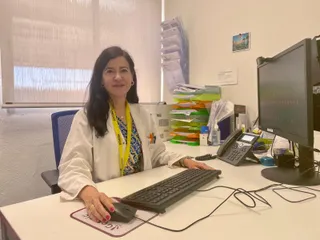 Susana Gómez Castro, jefa de servicio de Reumatología del CAUSA.