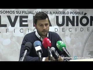 Rueda de prensa de 'Astu' tras el Salmantino - Unionistas