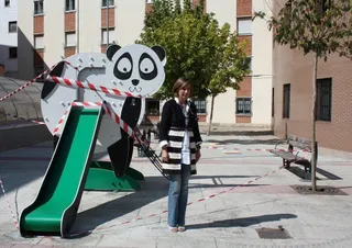 Santa Marta cuenta con un nuevo juego infantil junto al Centro de Salud