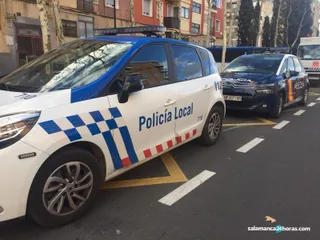 Policía Local Policía Nacional avenida Cipreses