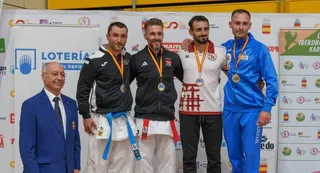 El chacinero Kike Nieto se lleva el segundo puesto en la Liga Nacional de Kárate