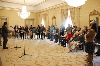 Recepción en el Ayuntamiento con motivo del Día Internacional de las Personas Sordas