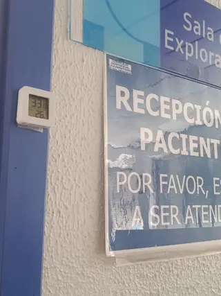 Sala de espera para los pacientes en el Edificio de Consultas 3 del Hospital Virgen Vega de Salamanca a fecha de 23 de junio de 2026