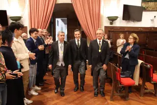 ingreso de Juan Manuel Corchado Rodríguez en la Real Academia de Medicina de Salamanca