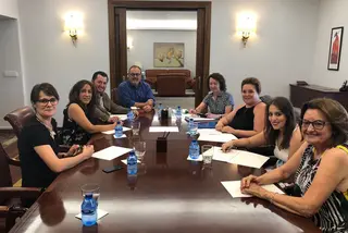 Reunión CERMI CyL consejero Educación