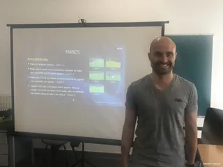 Charla arbitral de Alfonso Vicente Moral