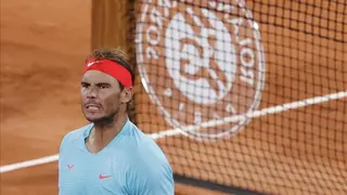Rafa nadal tras ganar los cuartos final paris 1602186218014