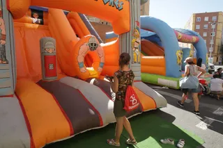 Fiestas de Garrido: castillos hinchables