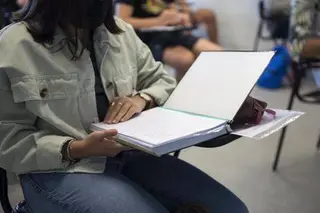 Jóvenes trabajando. Foto EP