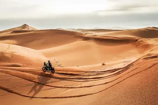 Lorenzo Santolino en el Dakar 2023