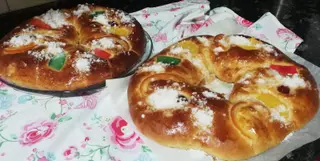 Roscón de reyes elaborado en casa con la receta de Salamanca24horas