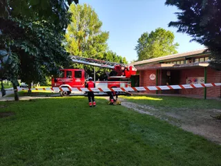 Bomberos en La Aldehuela
