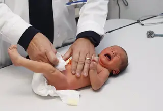 Bebé recién nacido. Foto EP