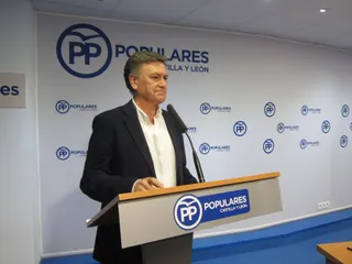 El secretario general del PP de CyL, Francisco Vázquez