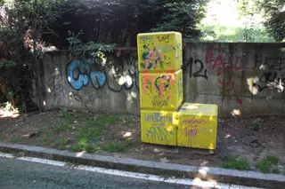 Estado de suciedad del parque de los Jesuitas