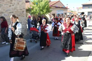 Procesión en Juzbado. 