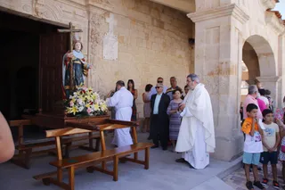 Calzada de Valdunciel misa procesión Santa Elena