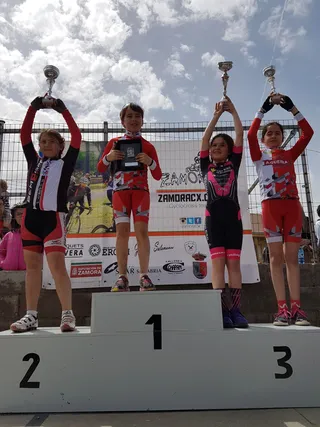 Podio principiantes femenino