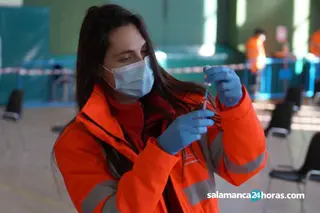 Vacunación en Alba de Tormes