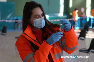 Vacunación en Alba de Tormes