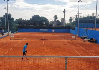 José Esteban Blanco, durante un partido.