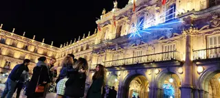 Plaza Mayor de Salamanca en Navidad. Foto S24H