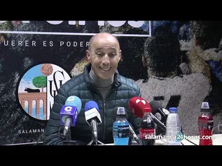 Rueda de prensa tras el Salamanca CF UDS 1-2 CF Fuenlabrada