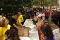 Pizarrales disfruta de sus fiestas con una gran comida Popular
