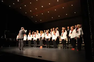 Imagen de archivo de un concierto de Navidad Polifónica