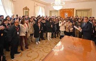 Carbayo en el Ayuntamiento