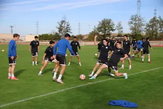 Entrenamiento Salamanca CF 22 de octubre
