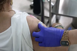 Vacunación de GRIPE y COVID en el centro de salud San Juan