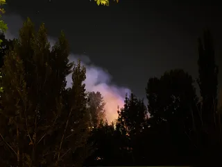 Incendio junto al río Tormes | Belén Hurtado