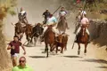 Encierro a caballo y capea en Ledesma
