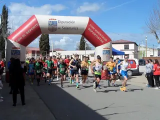 Matilla de los Caños celebra la octava edición de su Carrera por el Campo del Toro Bravo