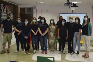 Nueve alumnos han obtenido un certificado de profesional tras completar este curso del Ayuntamiento de Peñaranda