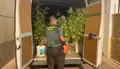 Operación de la Guardia Civil en Gallegos de Argañán
