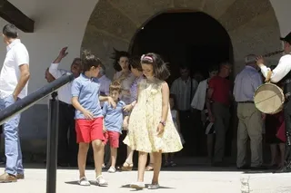 Procesión en Frades de la Sierra