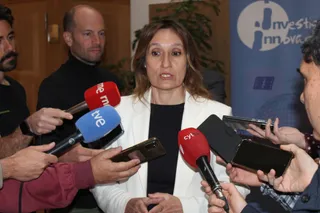 La consejera de Educación, Rocío Lucas, clausura la entrega de premios. Foto de Archivo