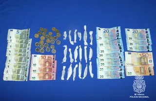 Imagen de lo incautado por la Policía Nacional