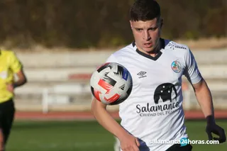 Nico López, en un partido anterior.