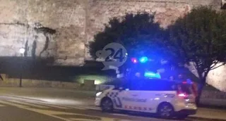 Cinco heridos en un accidente de tráfico junto al Puente Romano