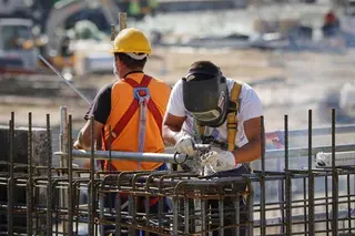 Gente trabajando
