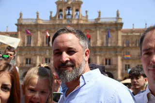 Santiago Abascal visita Salamanca para apoyar a los candidatos al Congreso y Senado